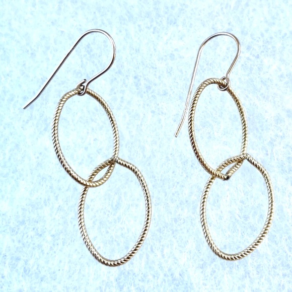 Jewelry - Gold Fill Oval Drop Earrings